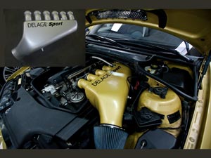 Boîte à air Polyester peinte à la couleur de la voiture (aucune modification, prête à monter)- 990.80 HT 