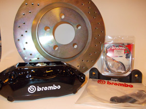 Kit frein BREMBO 4P AV DIAM. 330/28 - 2220.00 HT