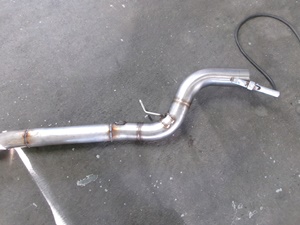Adaptation Delage Sport sur ligne d'origine 
manchon 370/76 / AV diam 76 int. / AR diam 76 ext. (a souder)