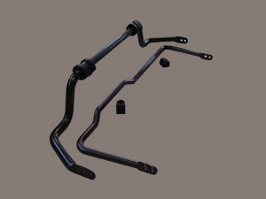 Kit barres stabilisatrices AV (diamètre 28) et AR (diamètre 21) avec silentblocs durs (pour montage origine) Réglable 2 positions - 435.03 HT 